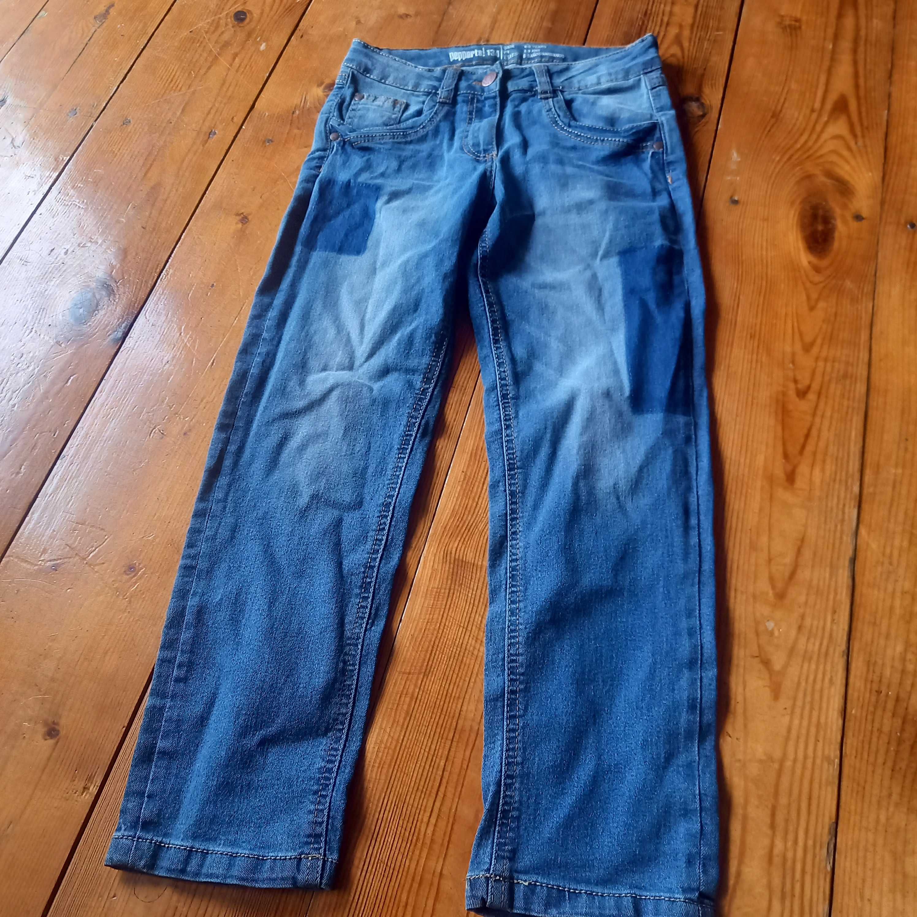 spodnie jeans 134