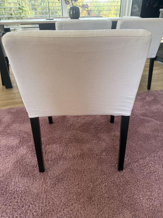 8 foteli krzesel klasyk IKEA Nils