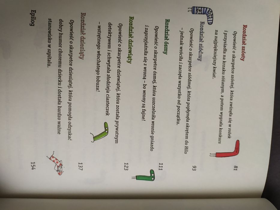 Niesamowite przygody dziesięciu skarpetek. Justyna Bednarek