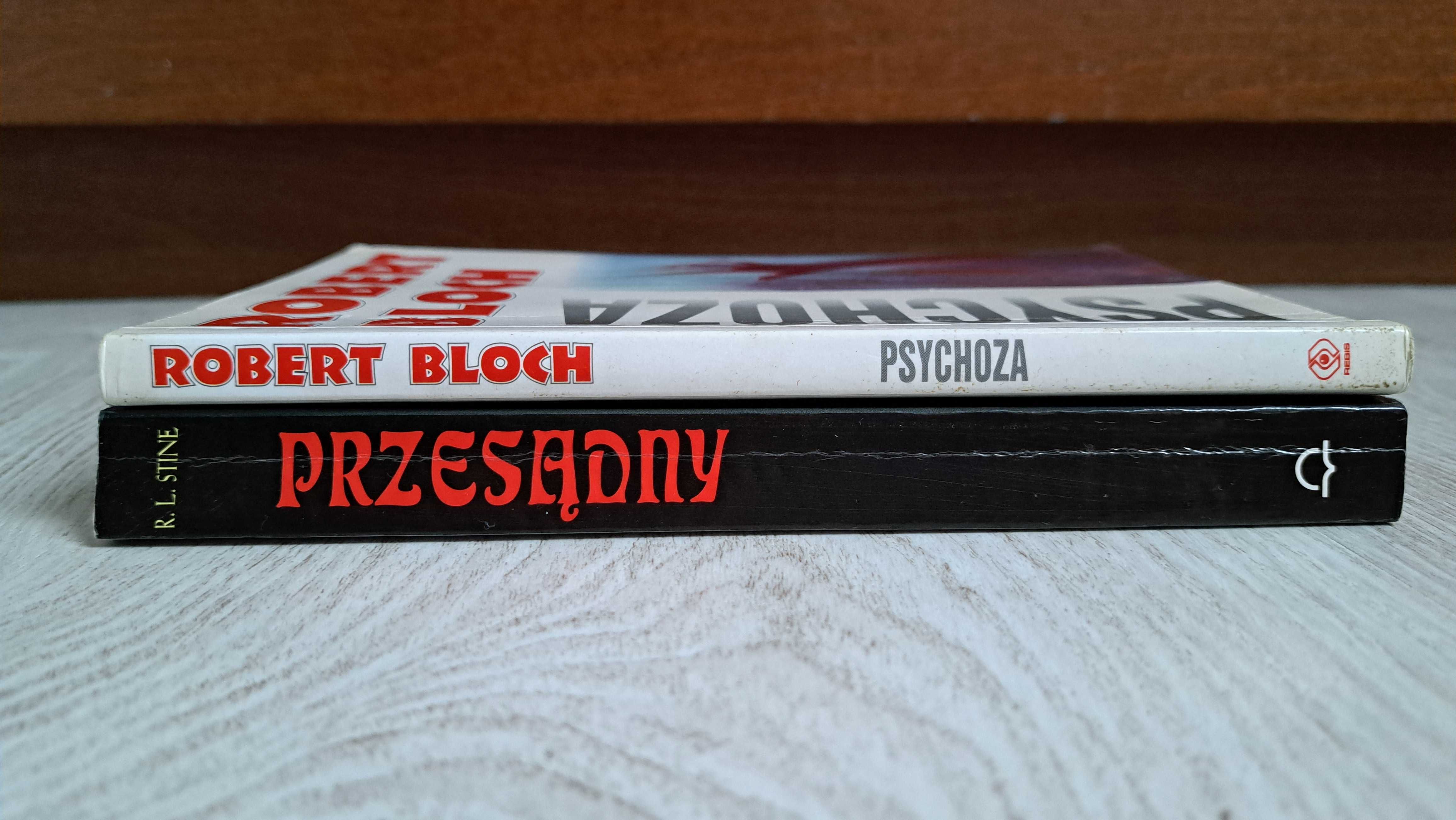 2x R. L. Stine Przesądny + Robert Bloch Psychoza