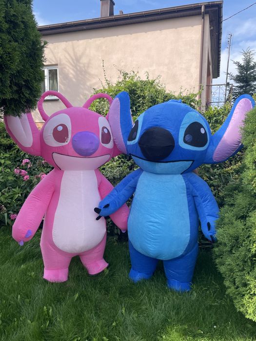 Żywe maskotki Stitch, Angel, Kapibara, Kuromi, Labubu