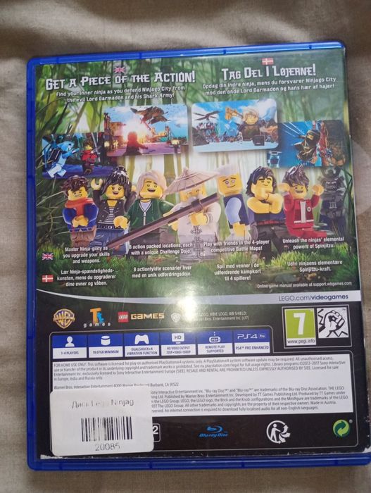 Ninjago на  ps4.
