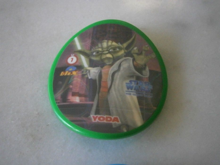 Coleção tazos Star Wars(14 tasos), c/novos