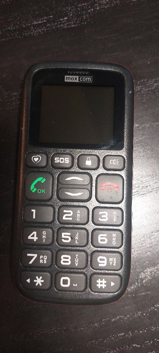 Telefon dla seniora MAXCOM MM428 - stan idealny