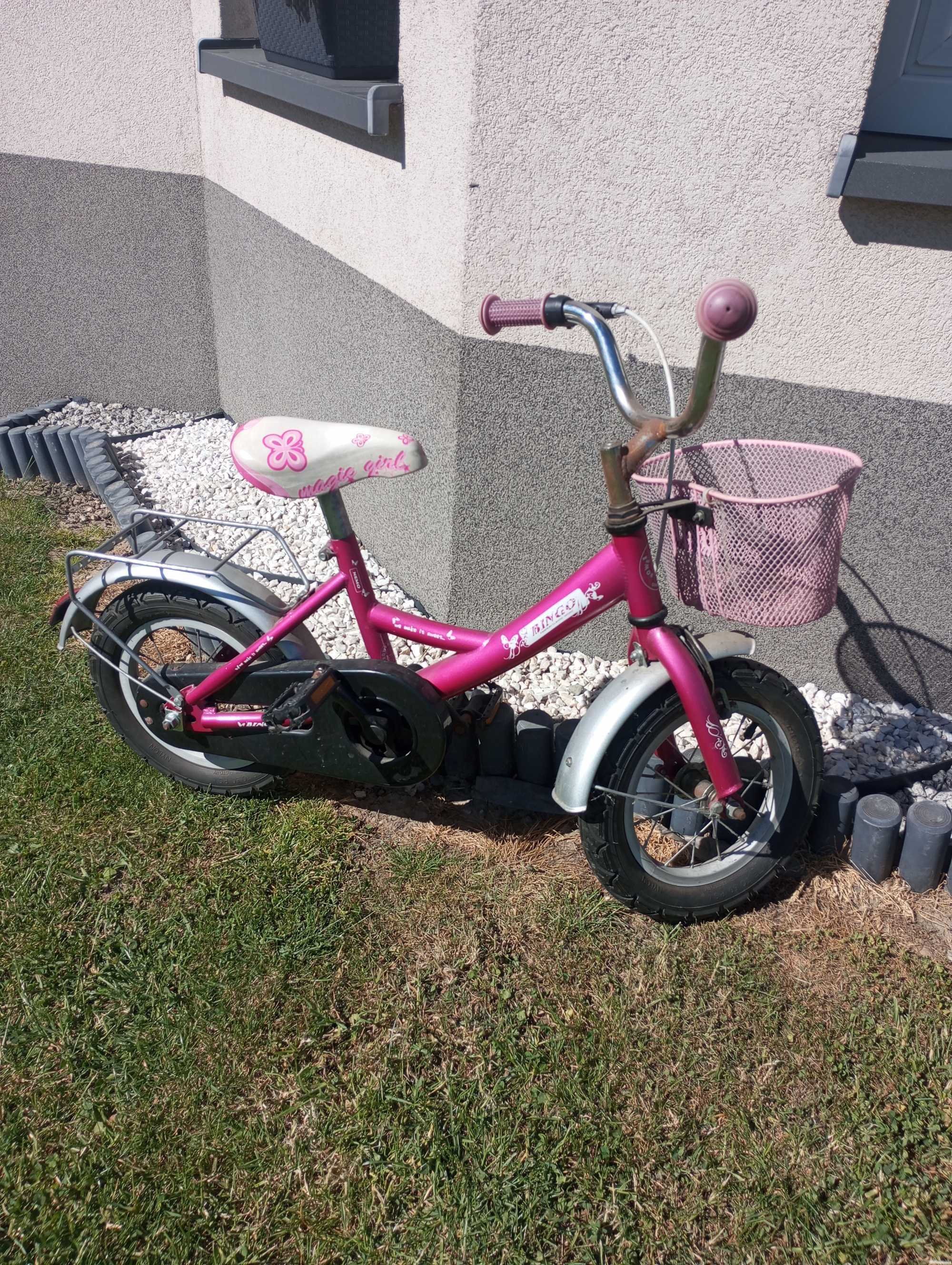 Rower Bingo dla dziecka, dziewczynki Różowy