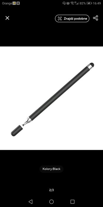 Pióro rysik do tableta IPhone IPad do tel 2w1