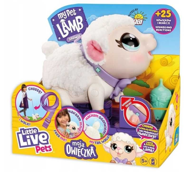 Zabawka Interaktywna Little Live Pets Zwierzątko Owieczka Maskotka