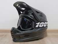 Kask fullface IXS XACT + gogle 100%