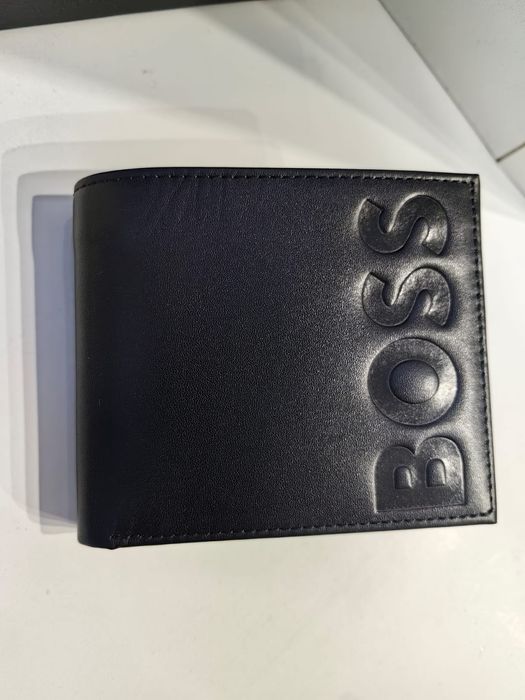 Portfel Męski  Boss 100% Skóra Naturalna