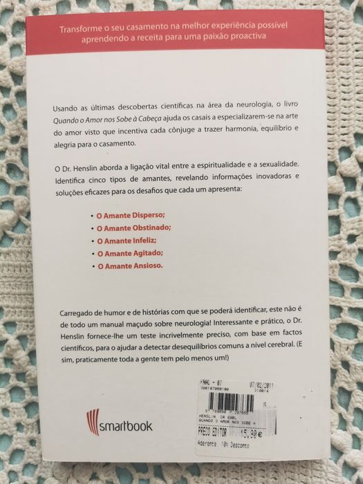 Quando o Amor nos Sobe à Cabeça (Earl Henslin)