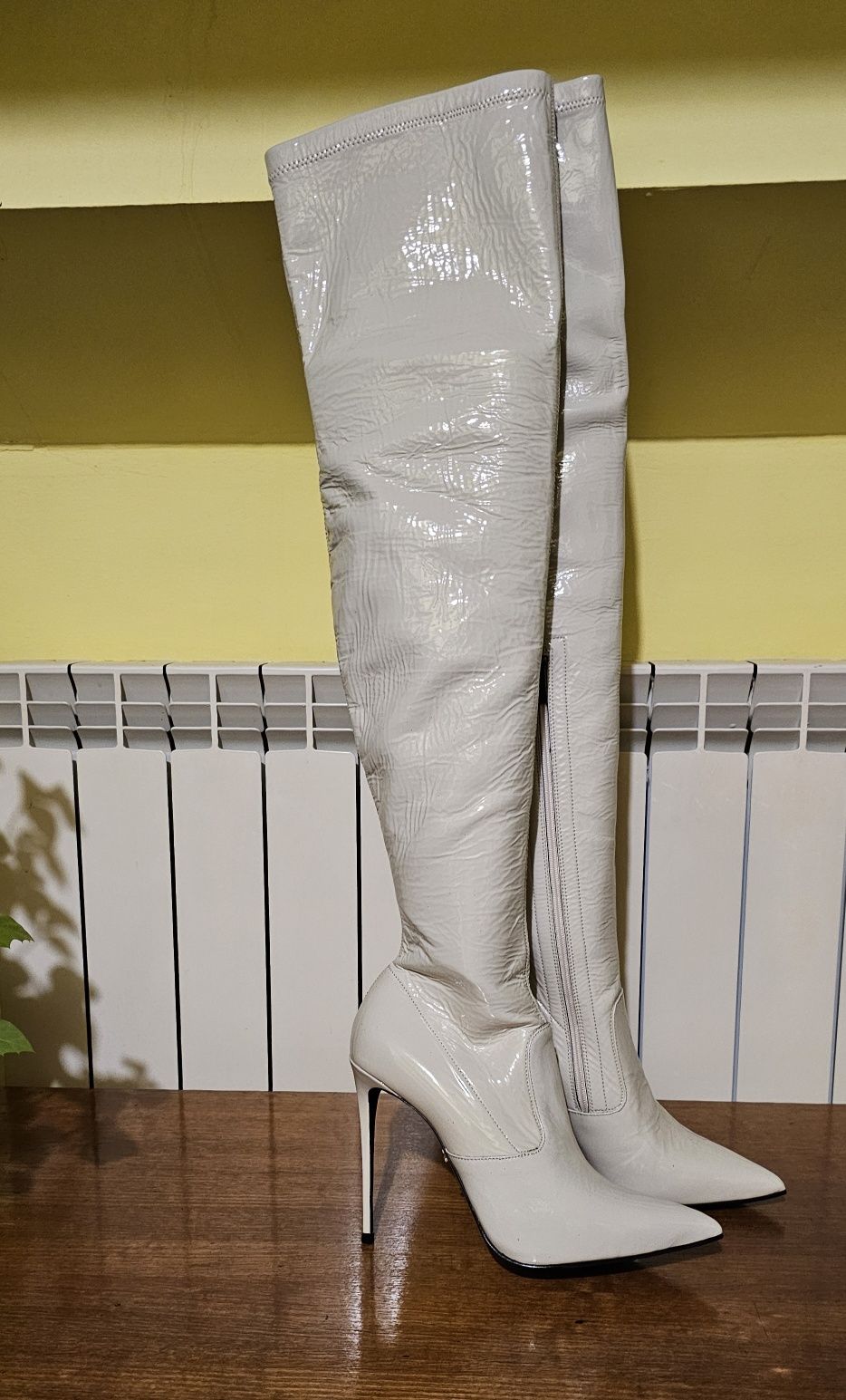 Le silla kozaki muszkieterki szpilki 38.5 szpilki 12cm