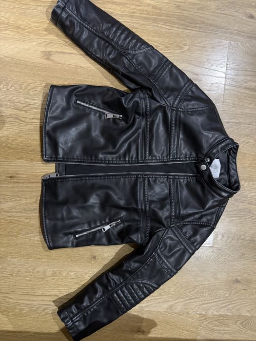 Кожанка Zara хлопчик 130см