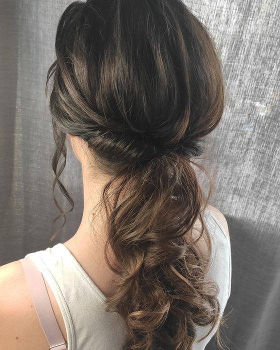 Makijaż , fryzura 2w1