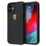 Etui Ferrari On Track Real Carbon Na Iphone 12 Mini - Czarne