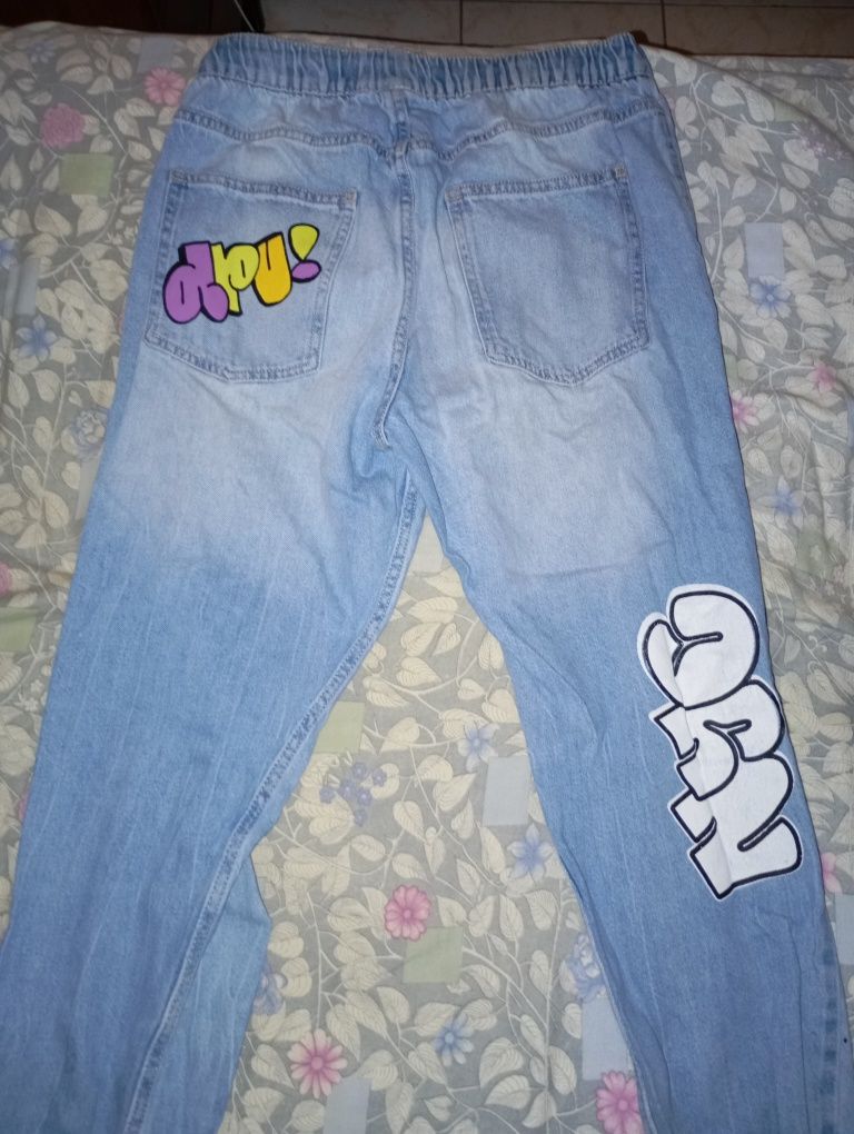 Calça de ganga Bershka