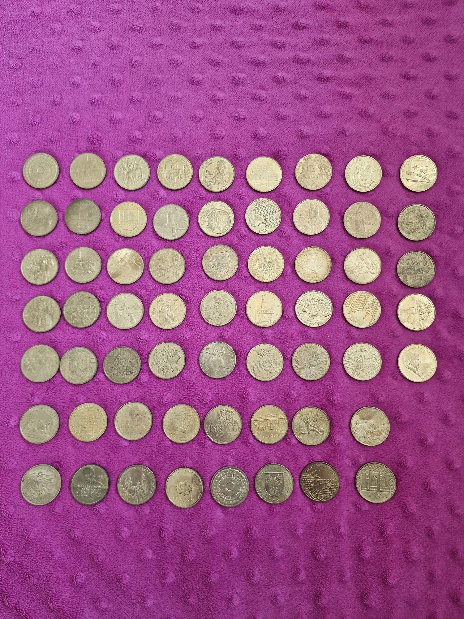 Kolekcjonerskie 2 zł---61 szt