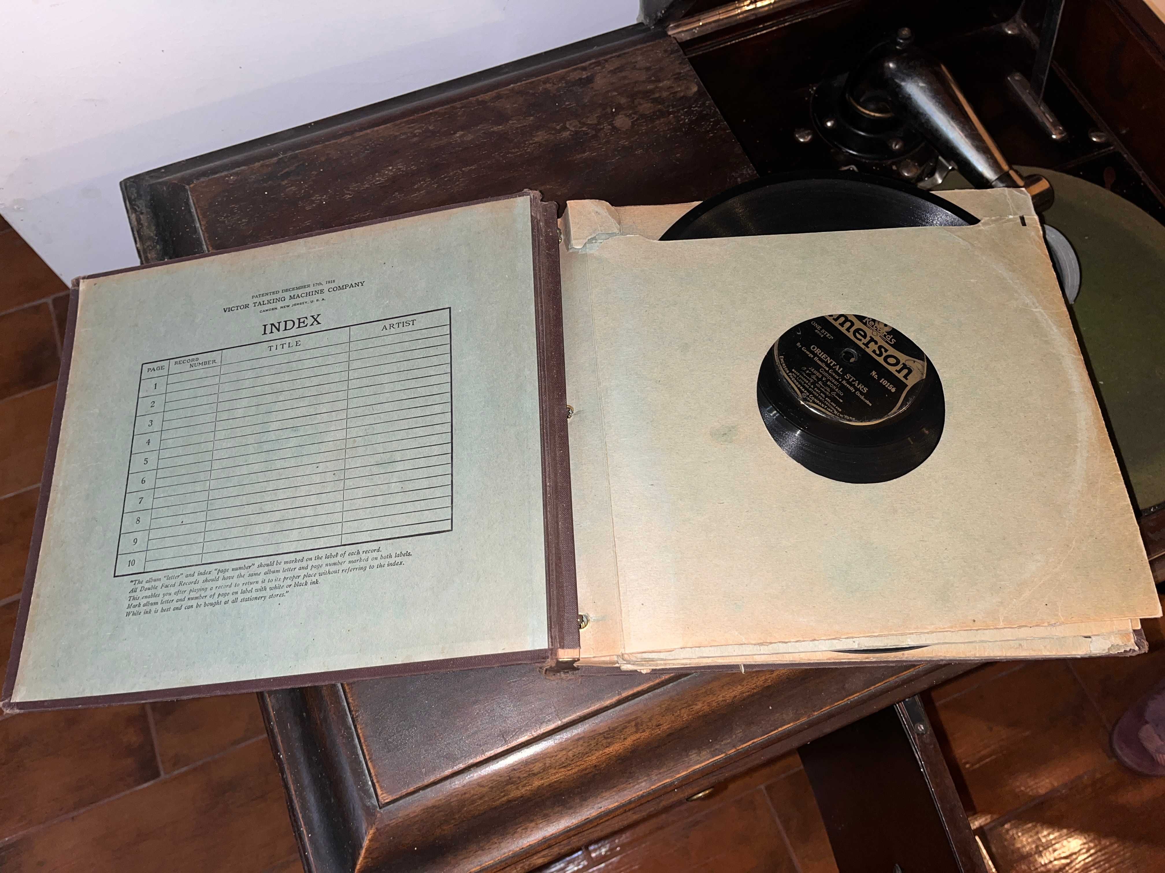 Gramofone da Victor Talking Machine