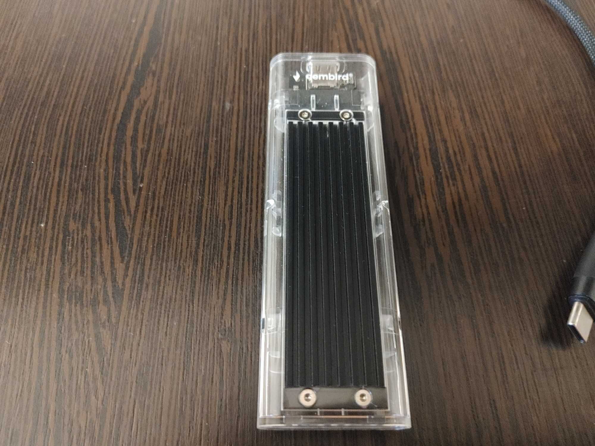 Зовнішня швидка кишеня Gembird  SSD M.2 (NVMe) USB Type-C 3.1