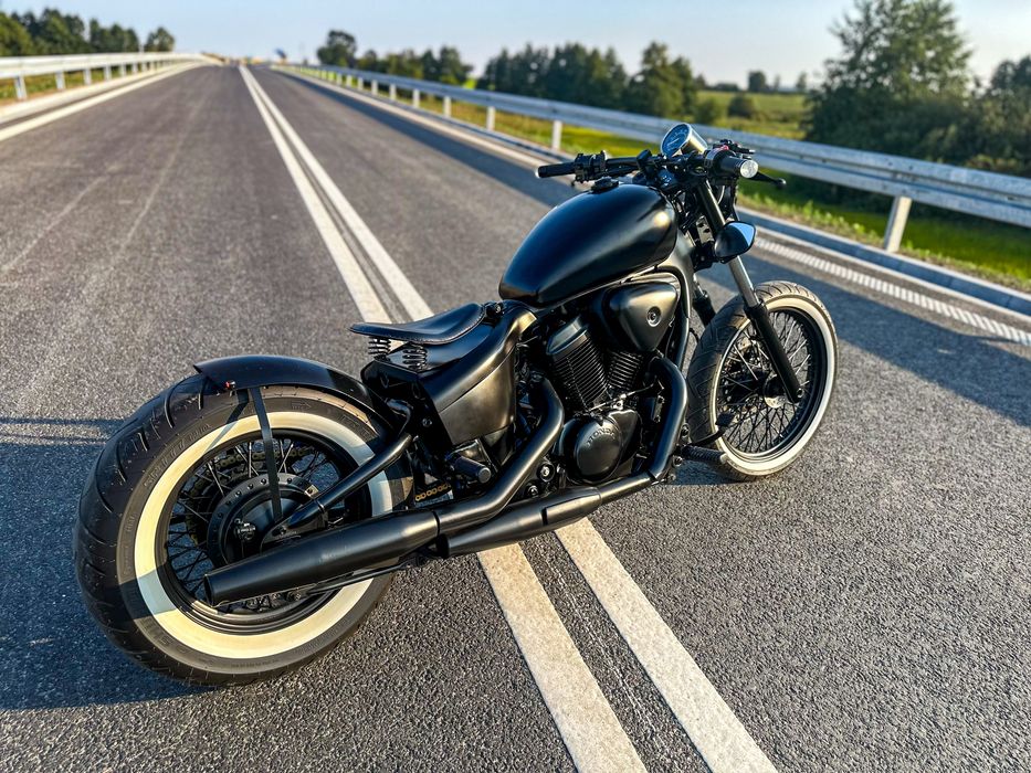 Honda Shadow VT600 Bobber Czarna Satyna