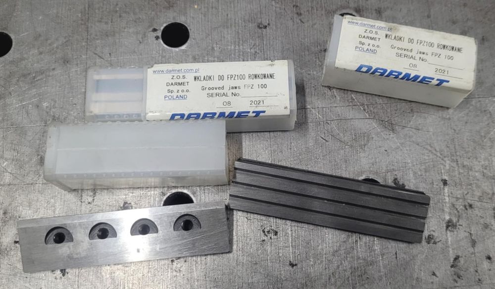 Imadło kątowe,  szczęki Imadła