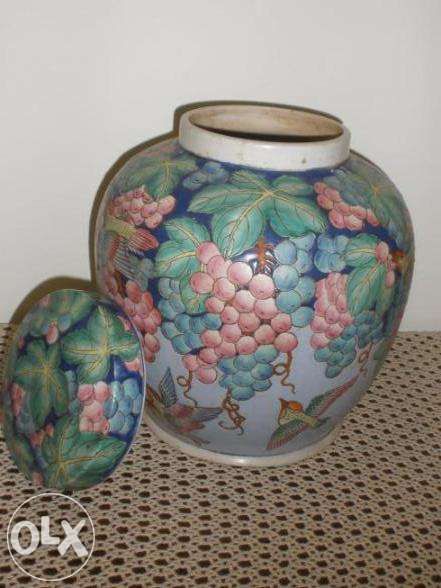 100,00-Talha Pote de Grandes Dimensões Decoração-Porcelana Chinesa