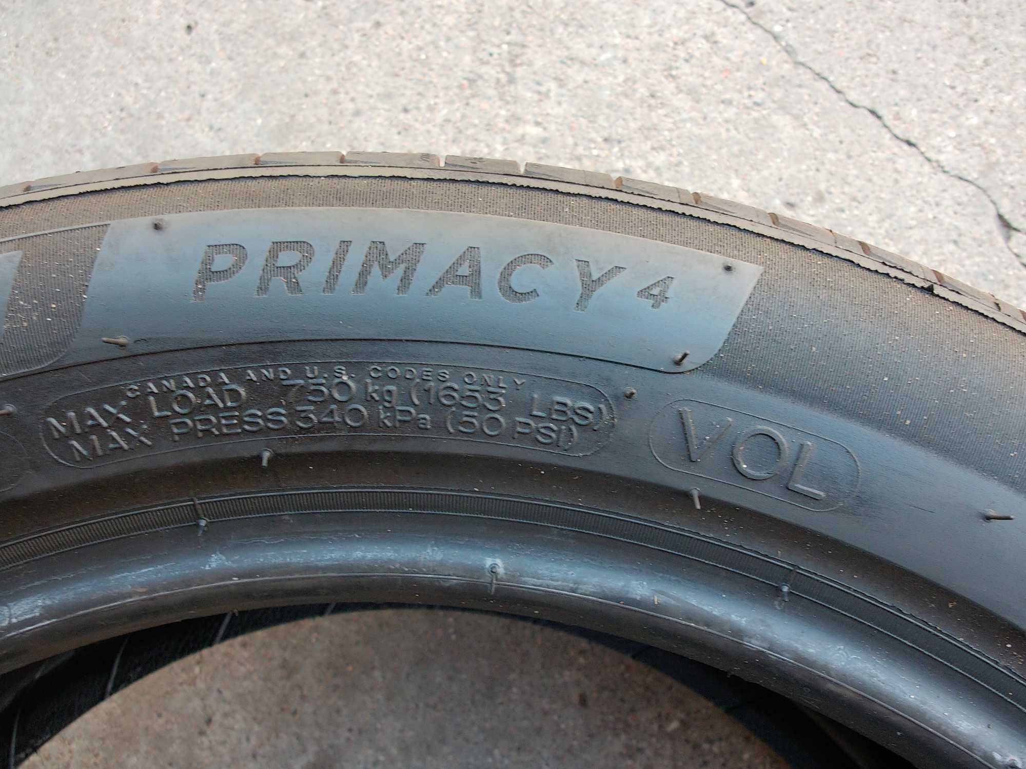 Michelin Primacy4 225/50/17 98V XL  z 2023r ładne!