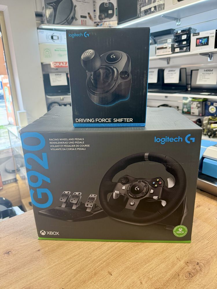 Logitech G920 + shifter - otoLombard LUMIK Sieradz