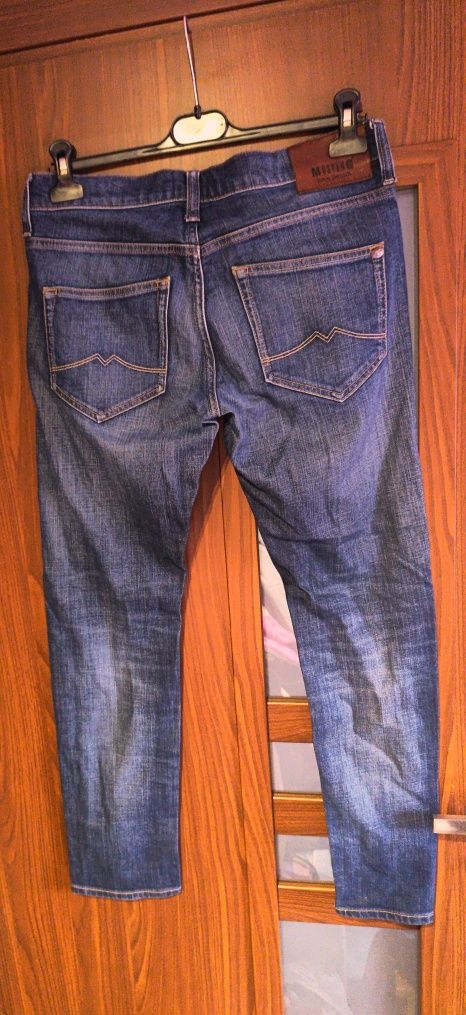 Spodnie męskie granatowe Mustang Oregon Tapered 30/30