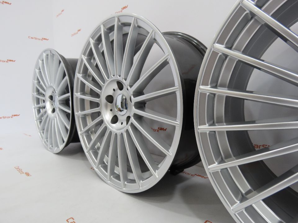 Jantes Look Bmw Alpina 19'' 8 et33 + 9 et 35 5x120 HyperSilver