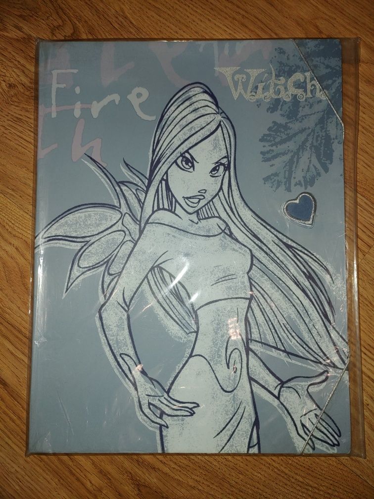 Duża teczka Witch czarodziejki W.I.T.C.H Cornelia większa B4 A4 bajka