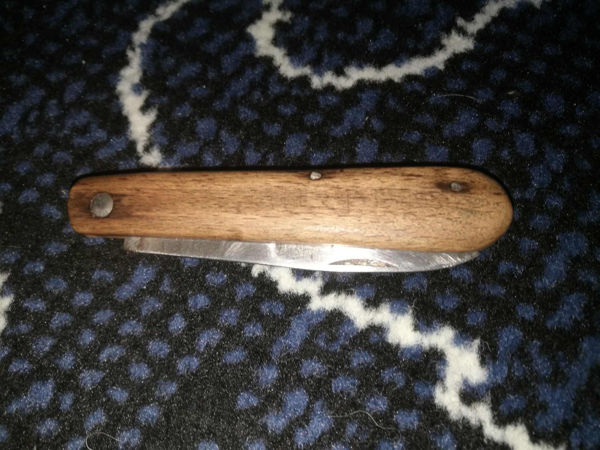 Stary nóż składany scyzoryk do kolekcji prl