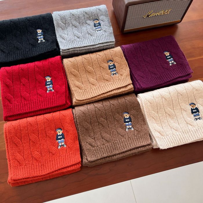 Шарф Polo Ralph Bear/ Шарф Поло Ральф З ведмедиком/ Jacquemus/ Барбері