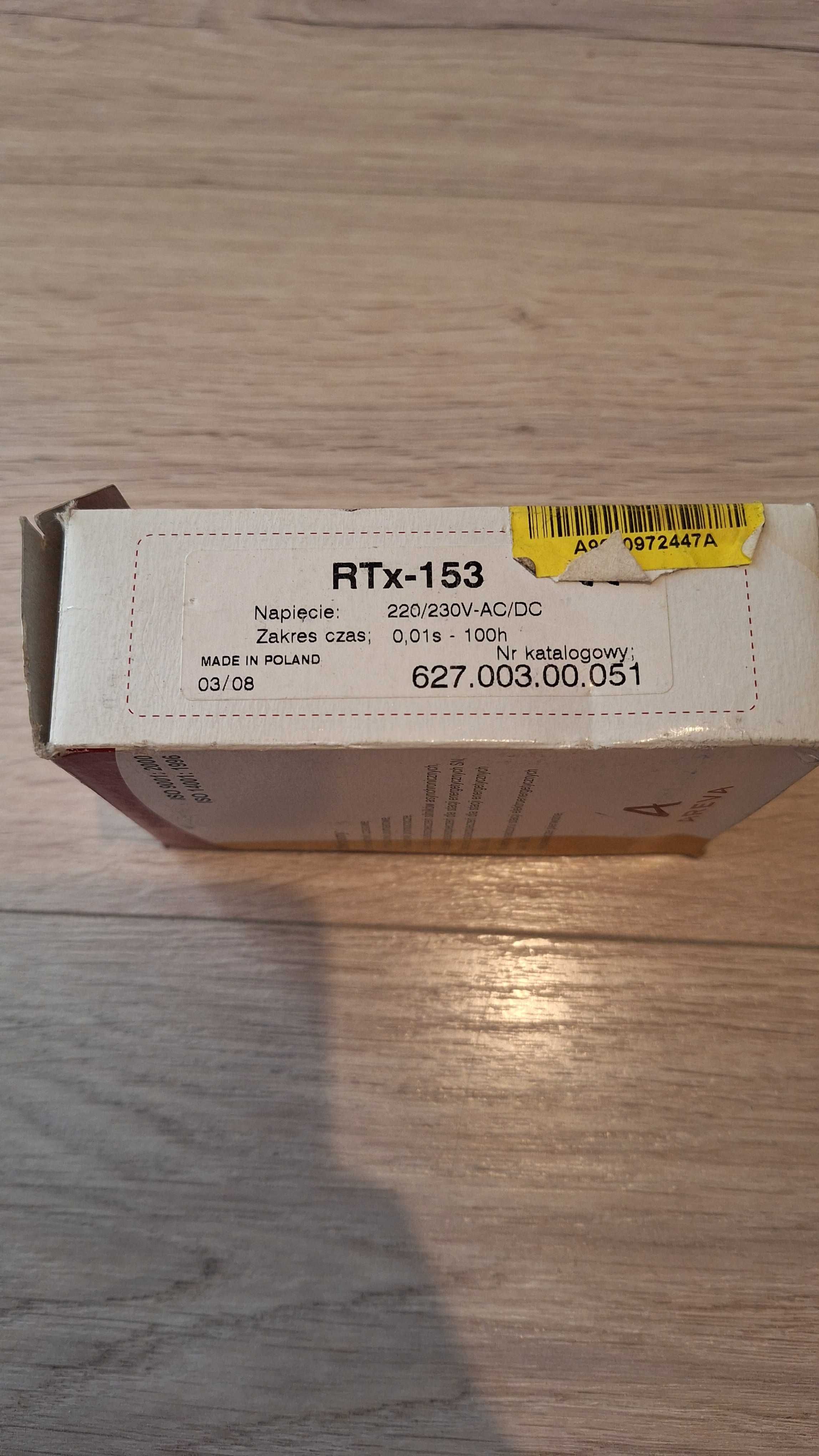 Przekaźnik czasowy pomiarowy RTx-163 RTx-151 RTx-153 230v 24-48V 110V
