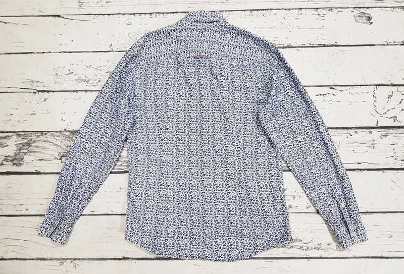 Tommy Hilfiger * slim fit * koszula * kwiaty * męska * M