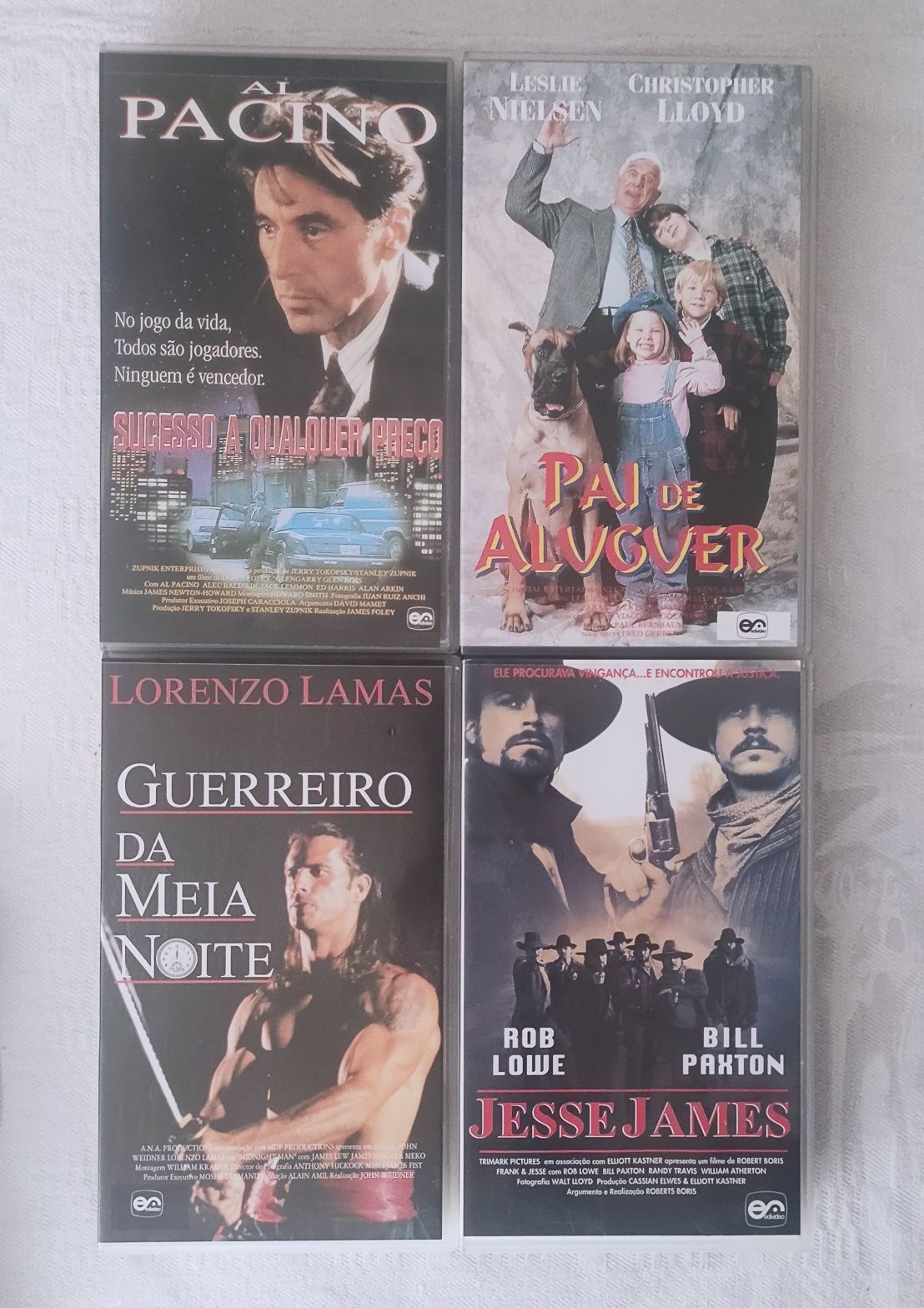 Cassetes VHS - Filmes e 1 Nova para Gravar 

Filmes clássicos e