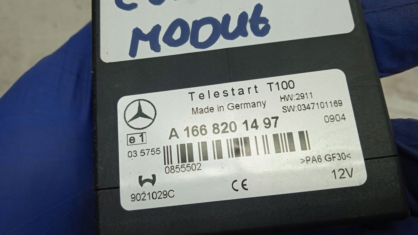 MERCEDES CLA W117 13-17 MODUŁ TELESTART T100 WEBASTO