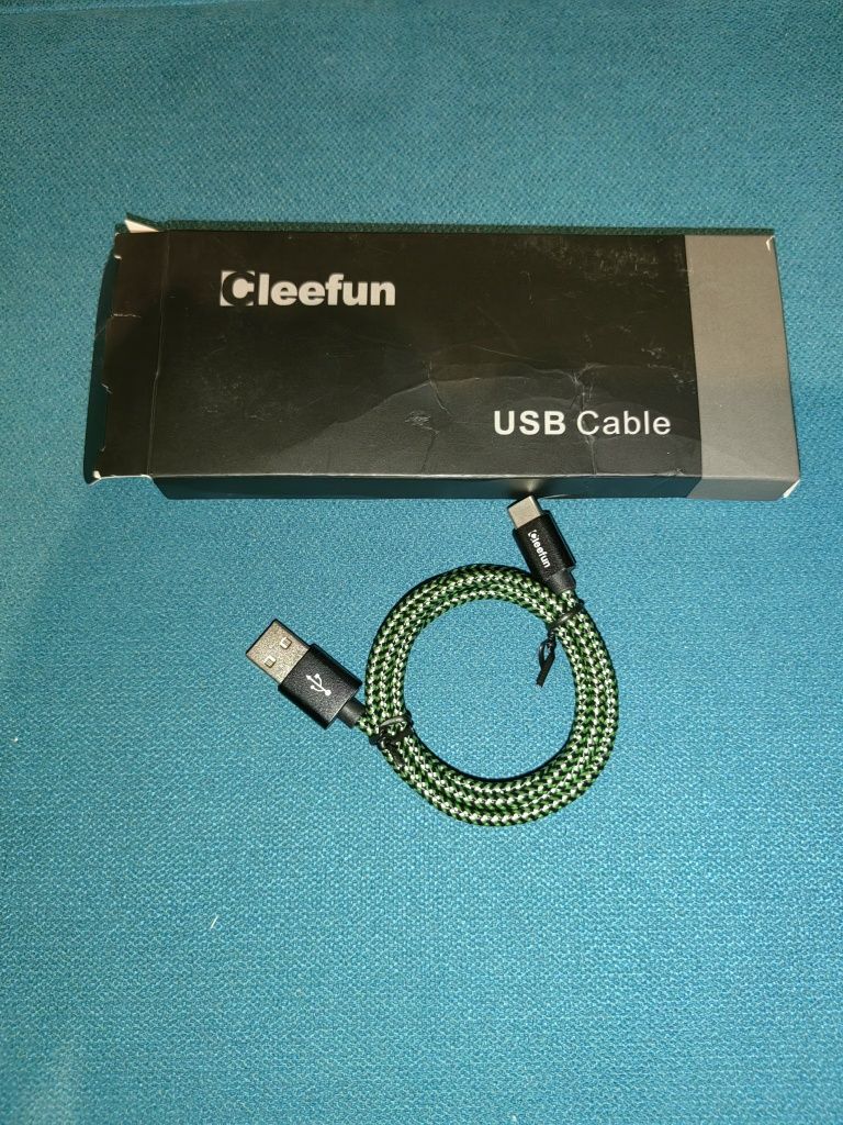 Cleefun USB C kabel USB 5v 1m
