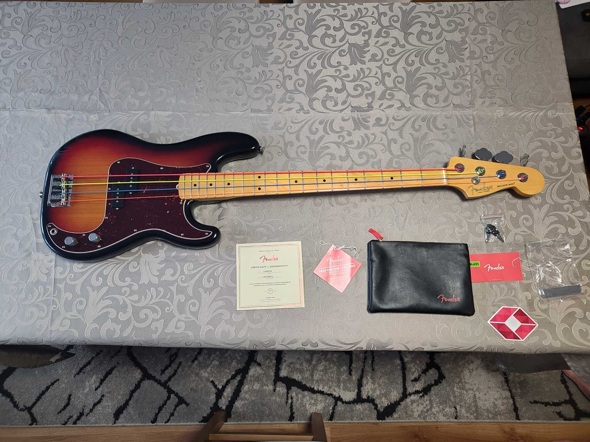 Fender AM Pro II P Bass MN 3TSB USA Okazja !!!