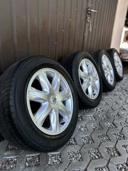 Koła Aluminiowe 16 Renault Laguna 3 III 5x114.3 Kaptur 215/55/16 Duste