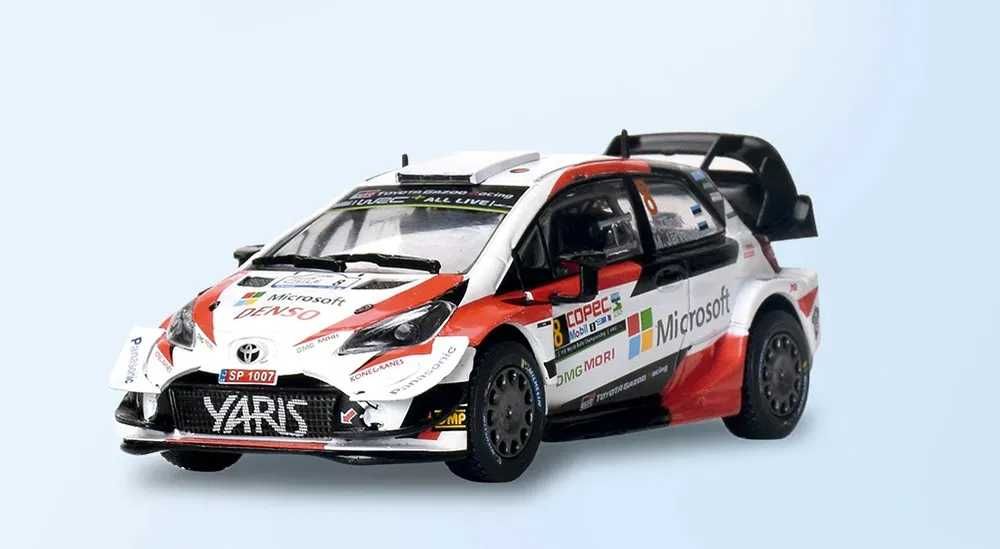 DeAgostini Rally Cars nr 1 - Toyota Yaris WRC 1:43 nowy, oryg. zap.