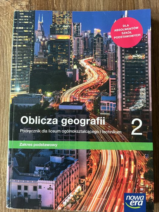 Oblicza geografii 2 Niwa Era, zakres podstawowy wyd. 2020