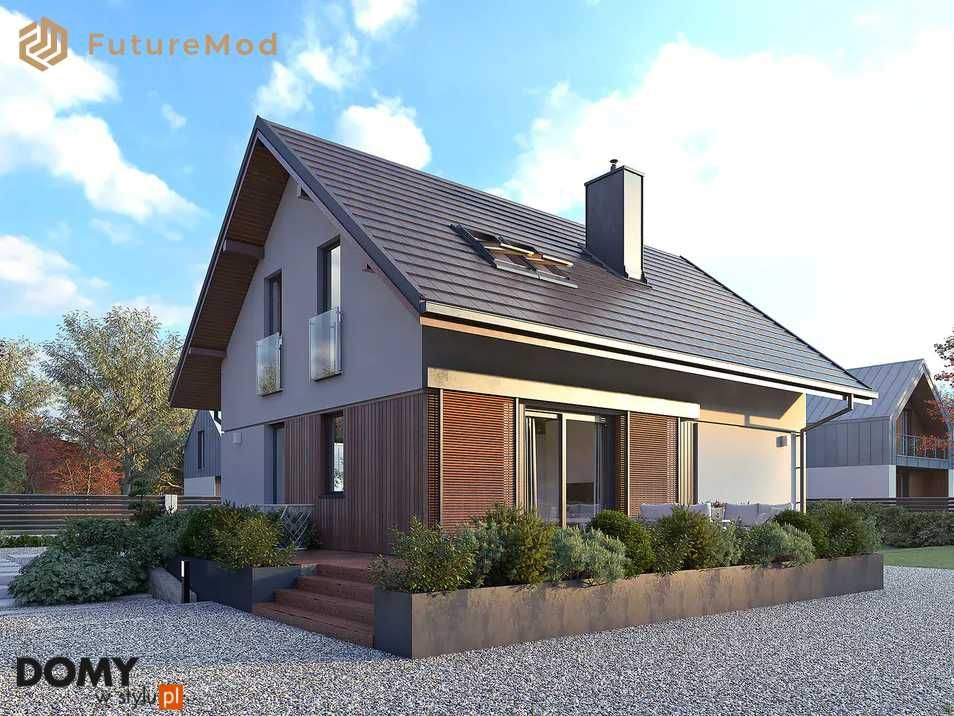 Dom szkieletowy Anka DR-ST 115,5m2