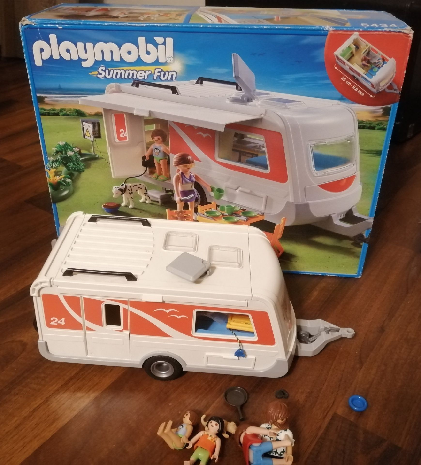 Playmobil przyczepa campingowa 5434 + gratis auto 5436