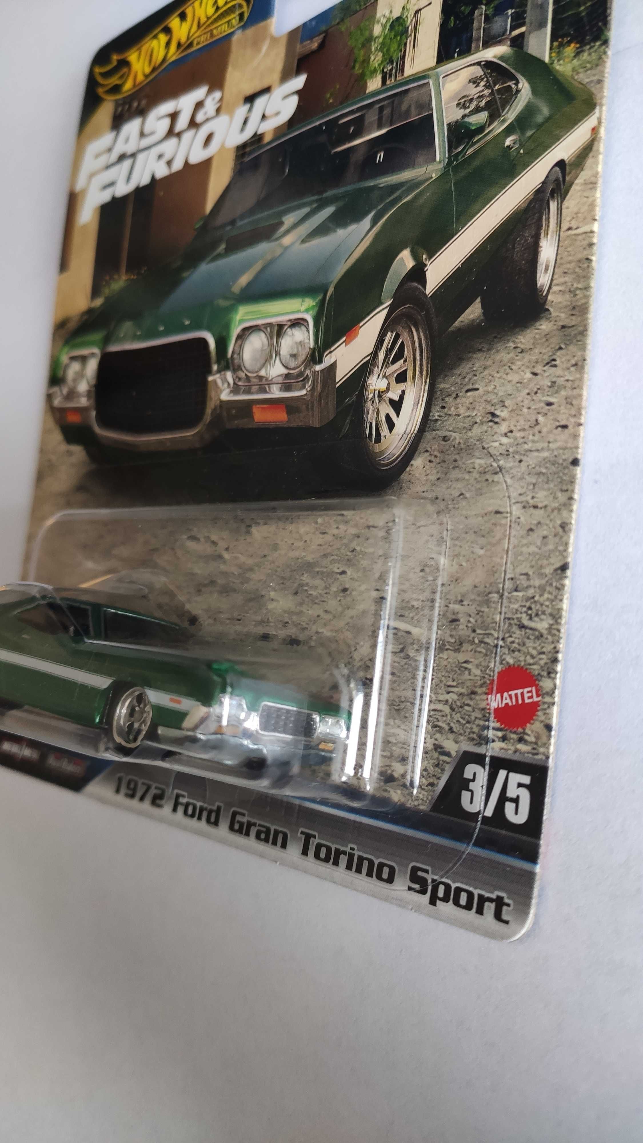 Hot Wheels Premium Fast & Furious 1972 Ford Gran Torino Sport