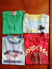 4 T-shirts para 3 anos