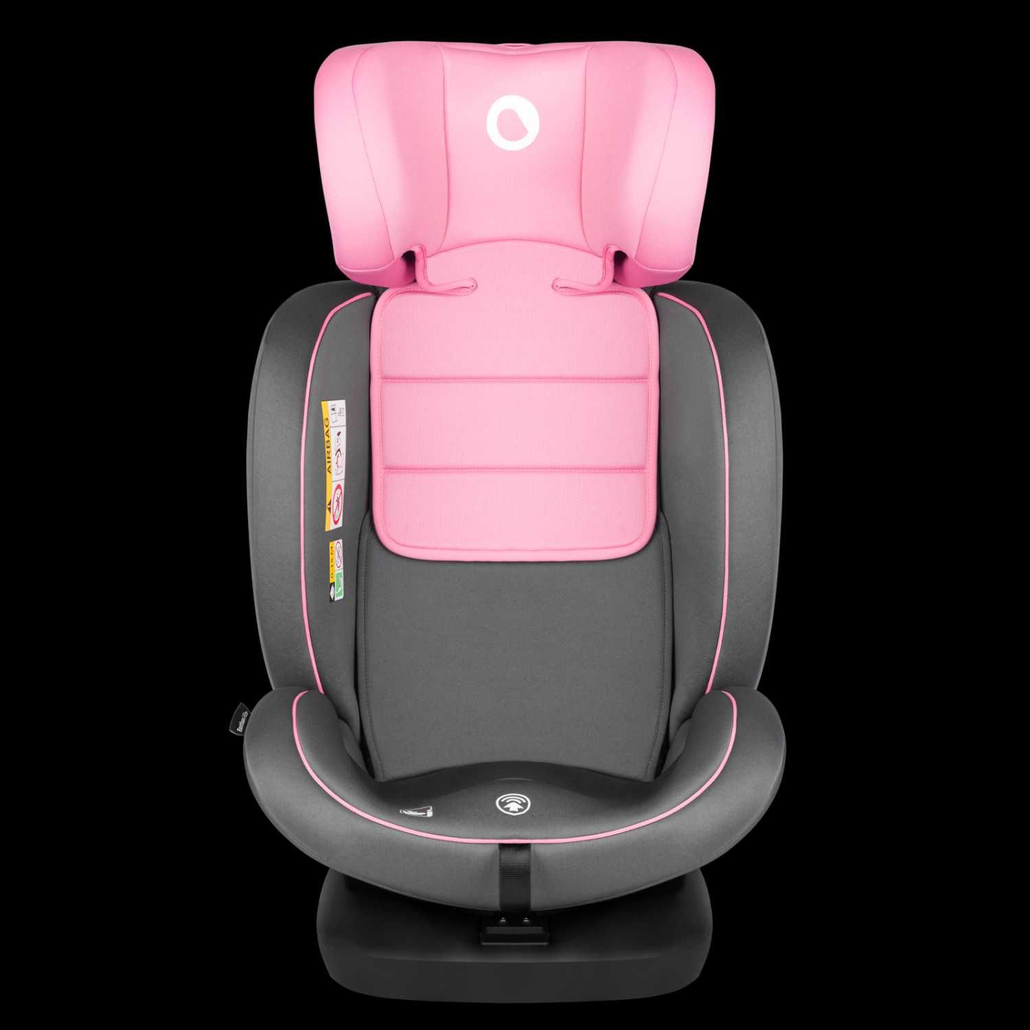 Fotelik Samochodowy Lionelo Bastiaan i-Size Pink Baby 0-36kg Isofix