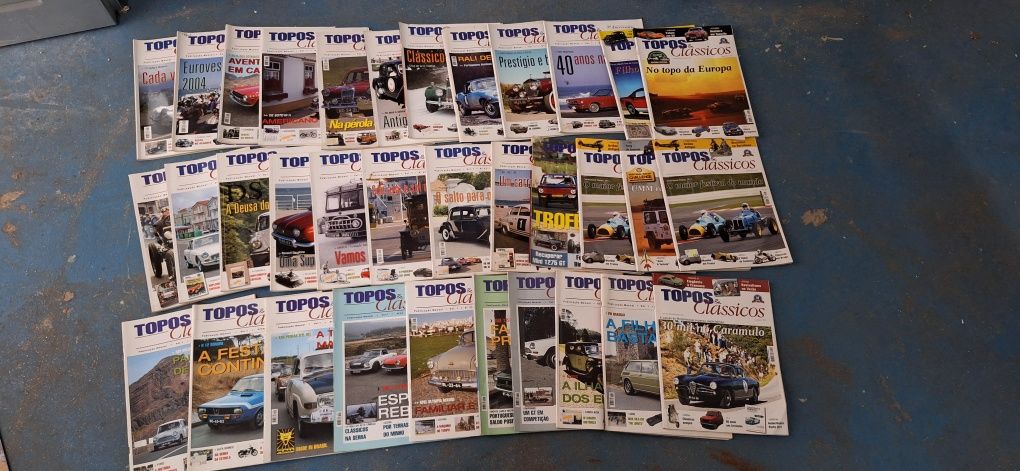 Revistas Topos e clássicos antigas cerca de 50 unidades