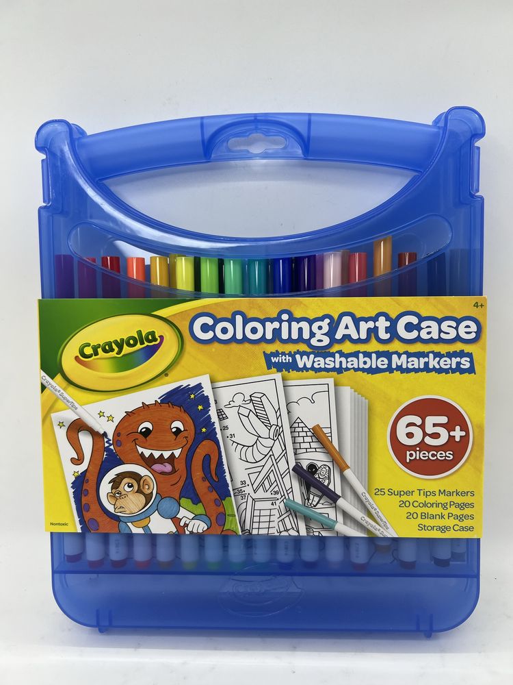 Набір дошка, фломастери,олівці,кейс Crayola Крайола Crayola Scribble S