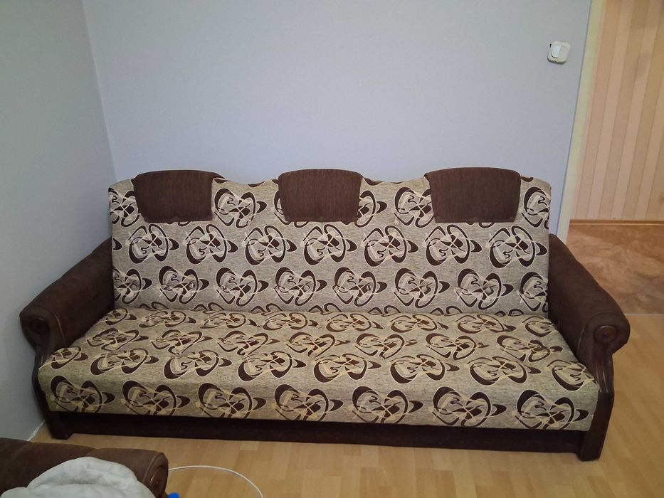 Zestqw wypoczynkowy - kanapa + 2 fotele