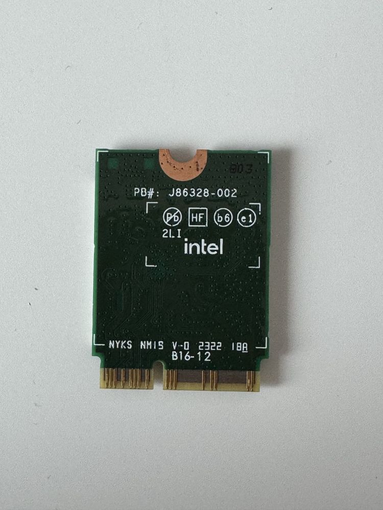 Intel AX201NGW WiFi 6 Wi-Fi